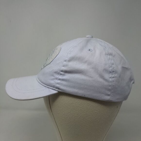 OshKosh B'Gosh Girls Strapback Hat Purple Size 8-12 Bling Sparkly Heart - Picture 3 of 10